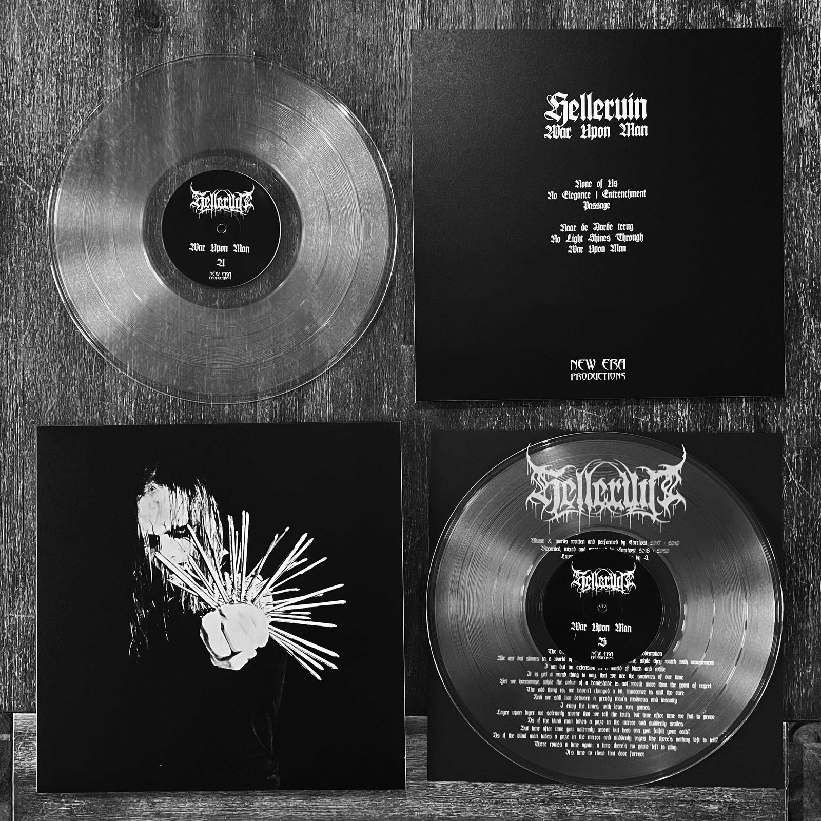 シールド HONNE CRYSTAL CLEAR VINYL LP 12-inch 'Invisible' Crystal Clear VINYL RECORD: 6-Track EP 